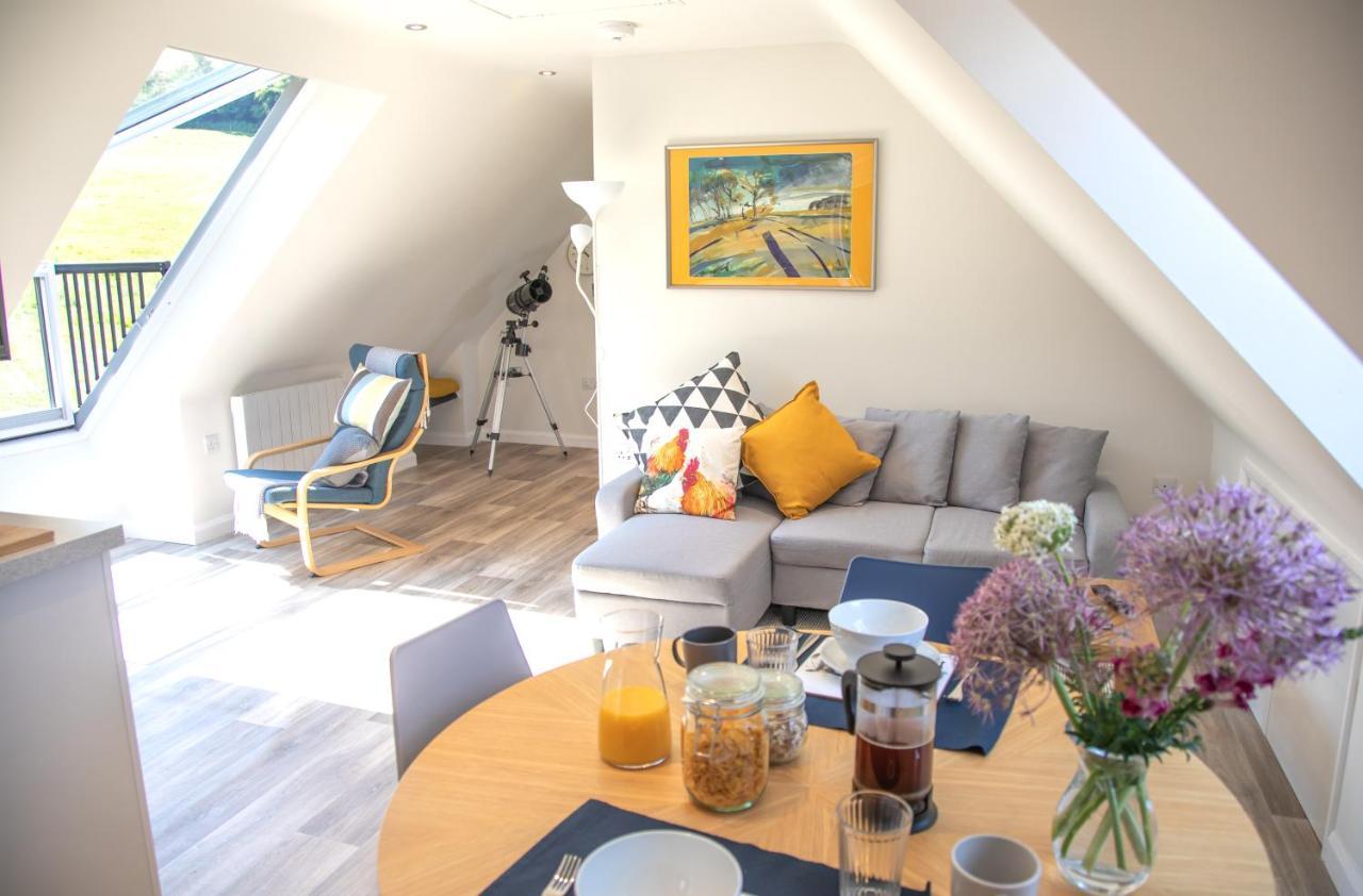 The Roost - A Bird'S Eye View In The Countryside Lägenhet Cullompton Exteriör bild